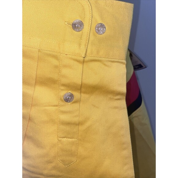 Roper Western Shirt Cowboy Large Yellow Red Vintage 90s Embroidered Striped - Picture 12 of 16